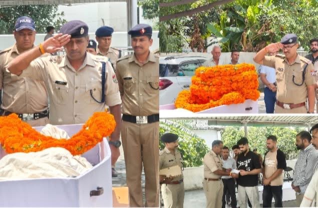 35 वर्षों की निष्कलंक सेवा के बाद विदा हुए टेक चंद, पुलिस सम्मान के साथ होगी अंतिम विदाई