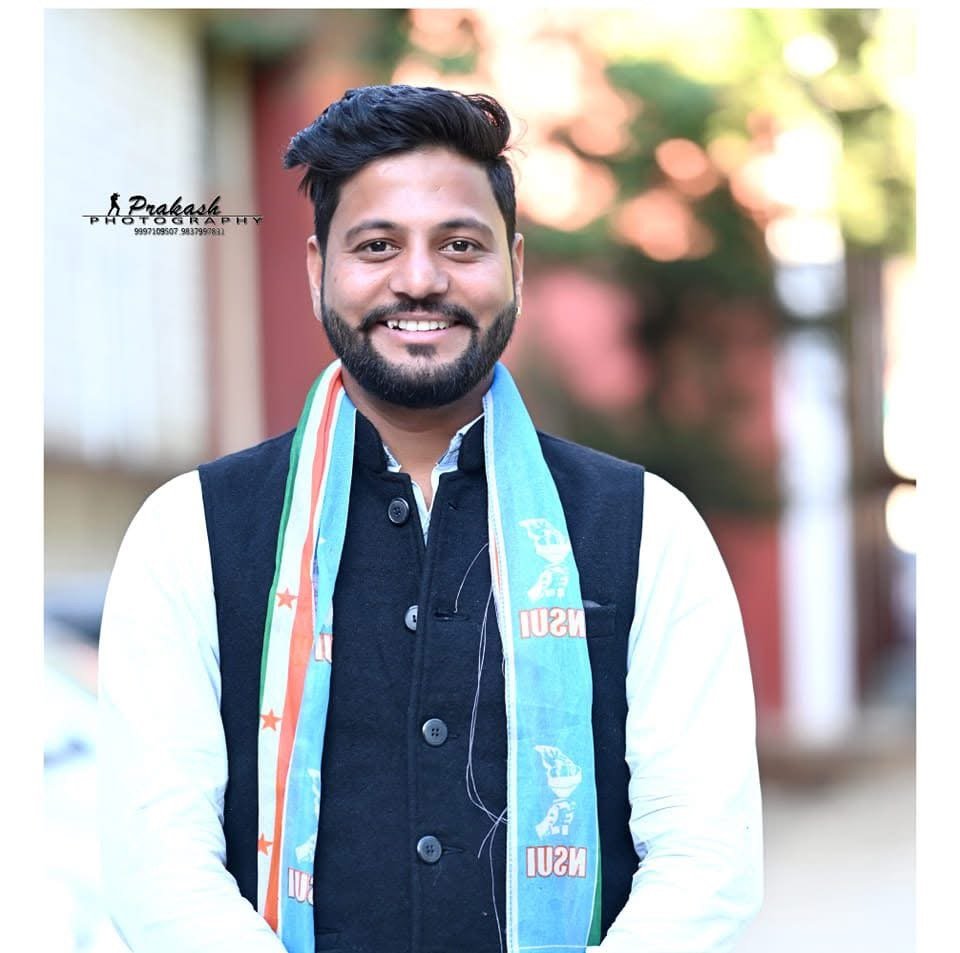 निष्कासन के बाद विपिन फरस्वाण का पलटवार, बोले- “मैं NSUI का था, NSUI का हूँ और NSUI का ही रहूँगा”